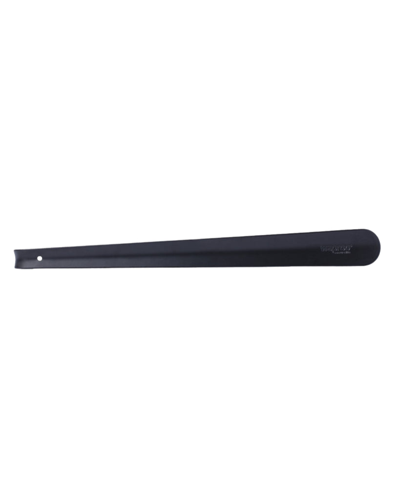 PLATINUM MATT BLACK METAL SHOE HORN
