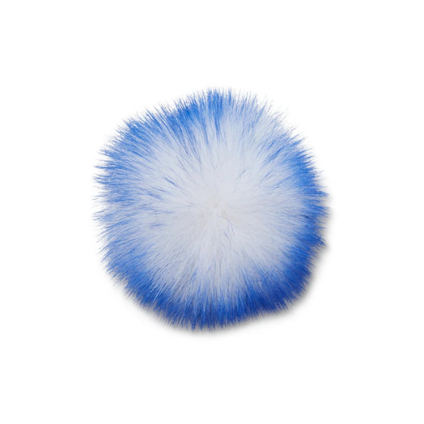 BLUE LONG HAIR PUFF