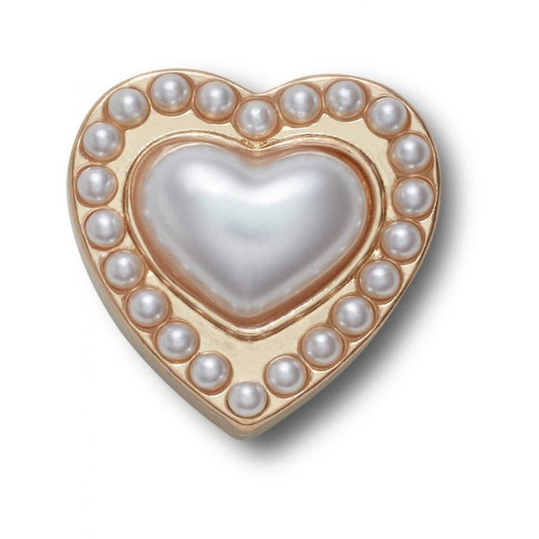 GOLD PEARL HEART