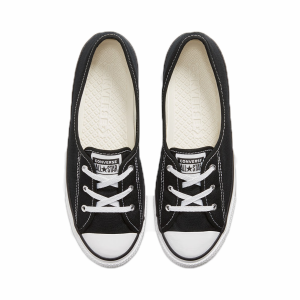 Converse ballet top lace noir